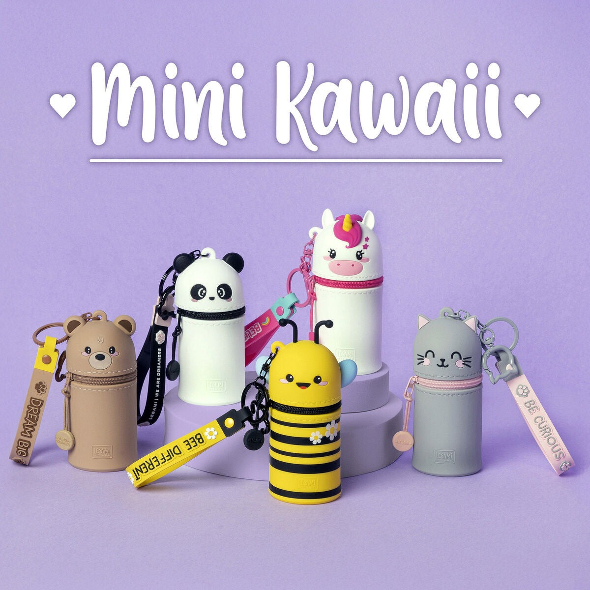 Legami - Schlüsselanhänger Silikon Kawaii Bee