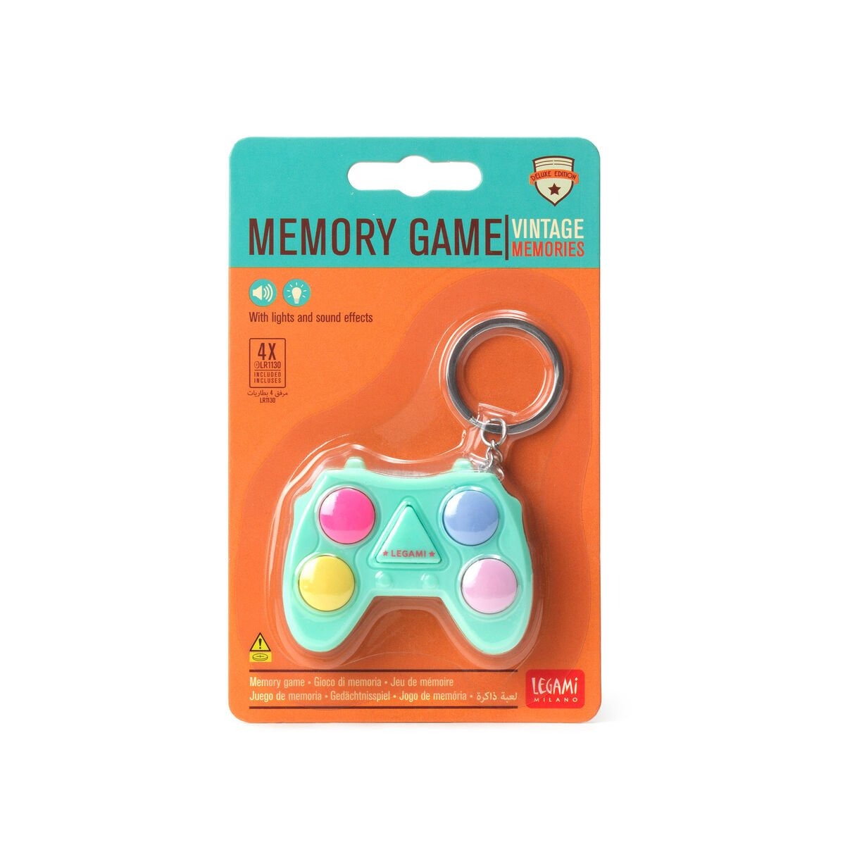 Legami - Schlüsselanhänger Memory Game