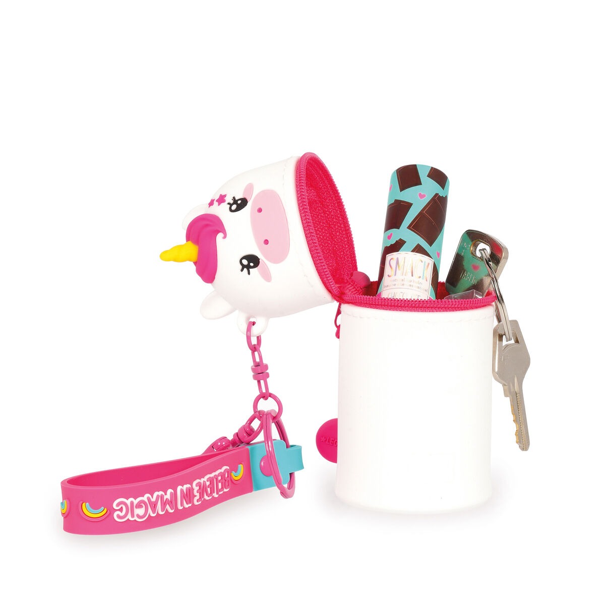 Legami - Schlüsselanhänger Silikon Kawaii Unicorn