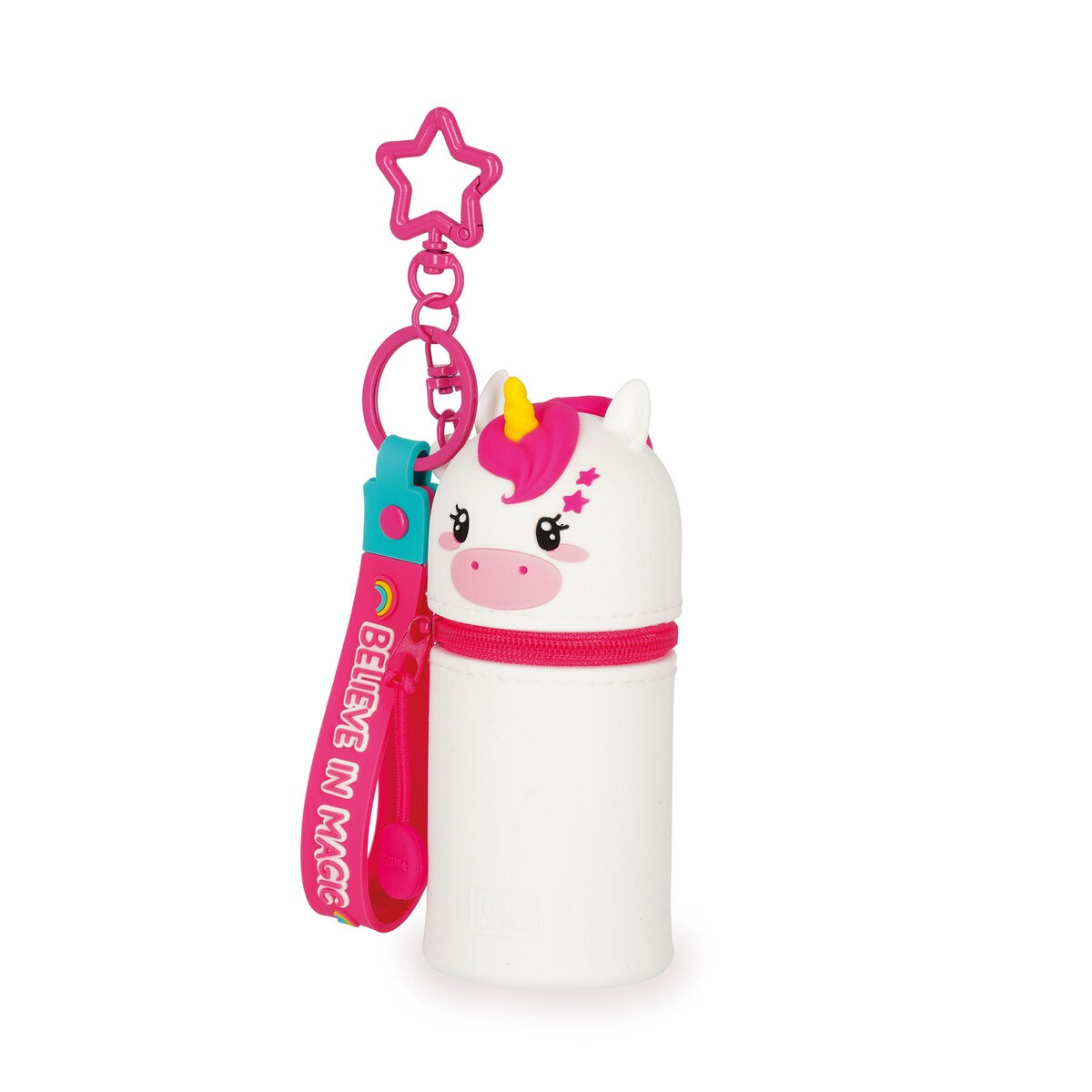 Legami - Schlüsselanhänger Silikon Kawaii Unicorn