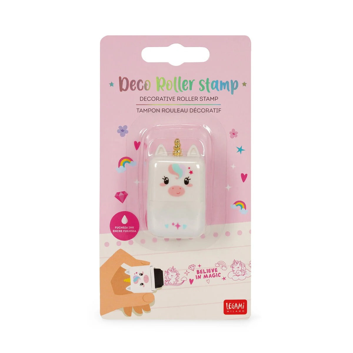 Legami - Stempelroller Unicorn