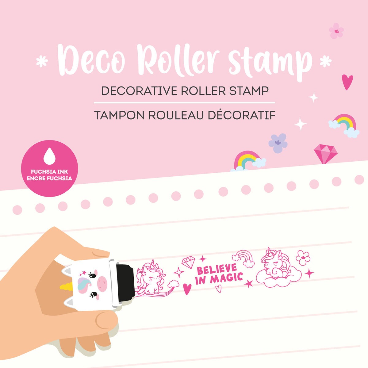 Legami - Stempelroller Unicorn