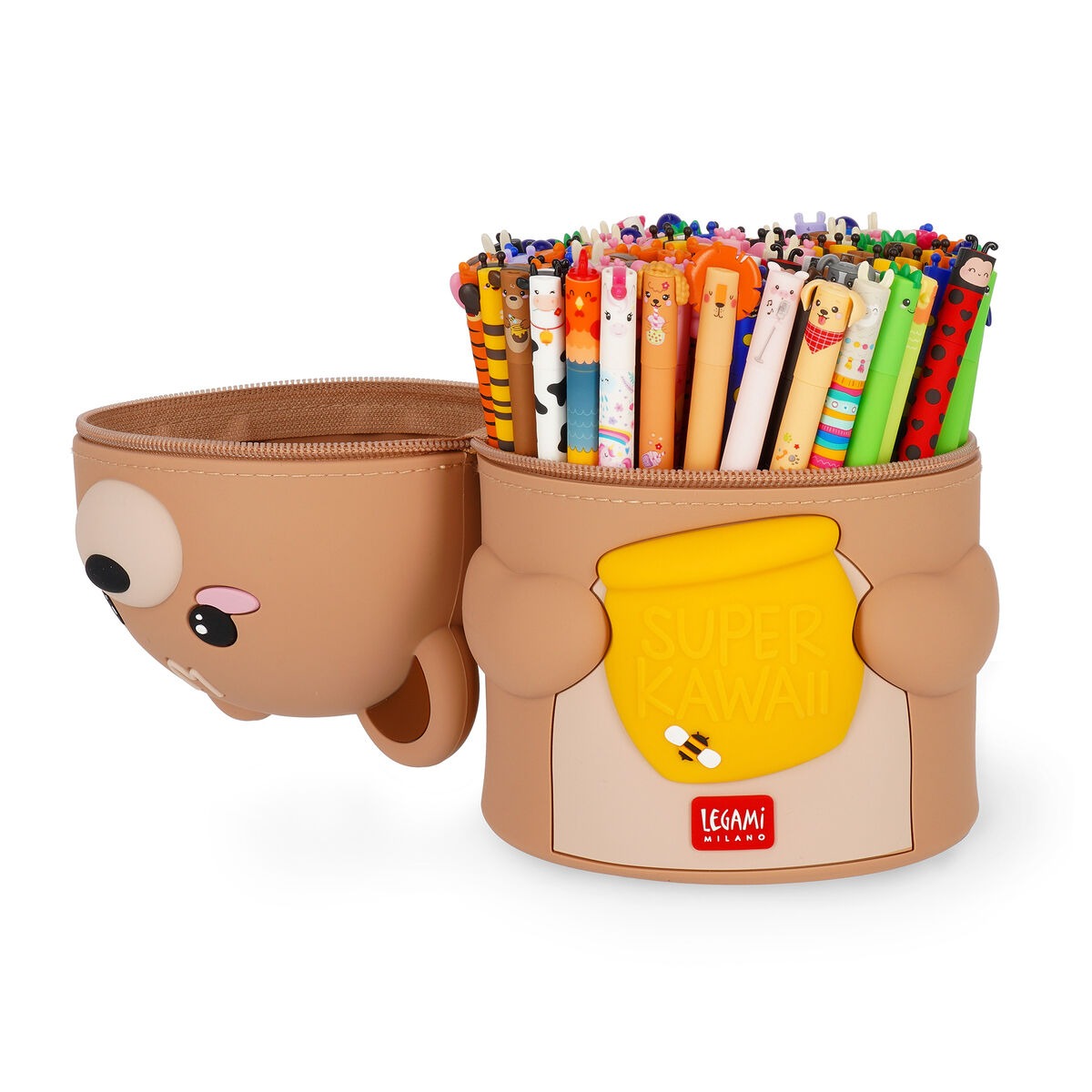 Legami - Mäppchen aus Silikon Teddy Bear XXL