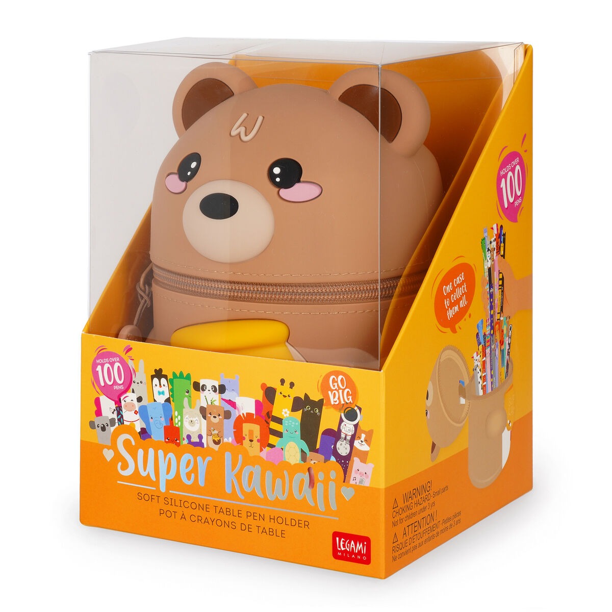 Legami - Mäppchen aus Silikon Teddy Bear XXL