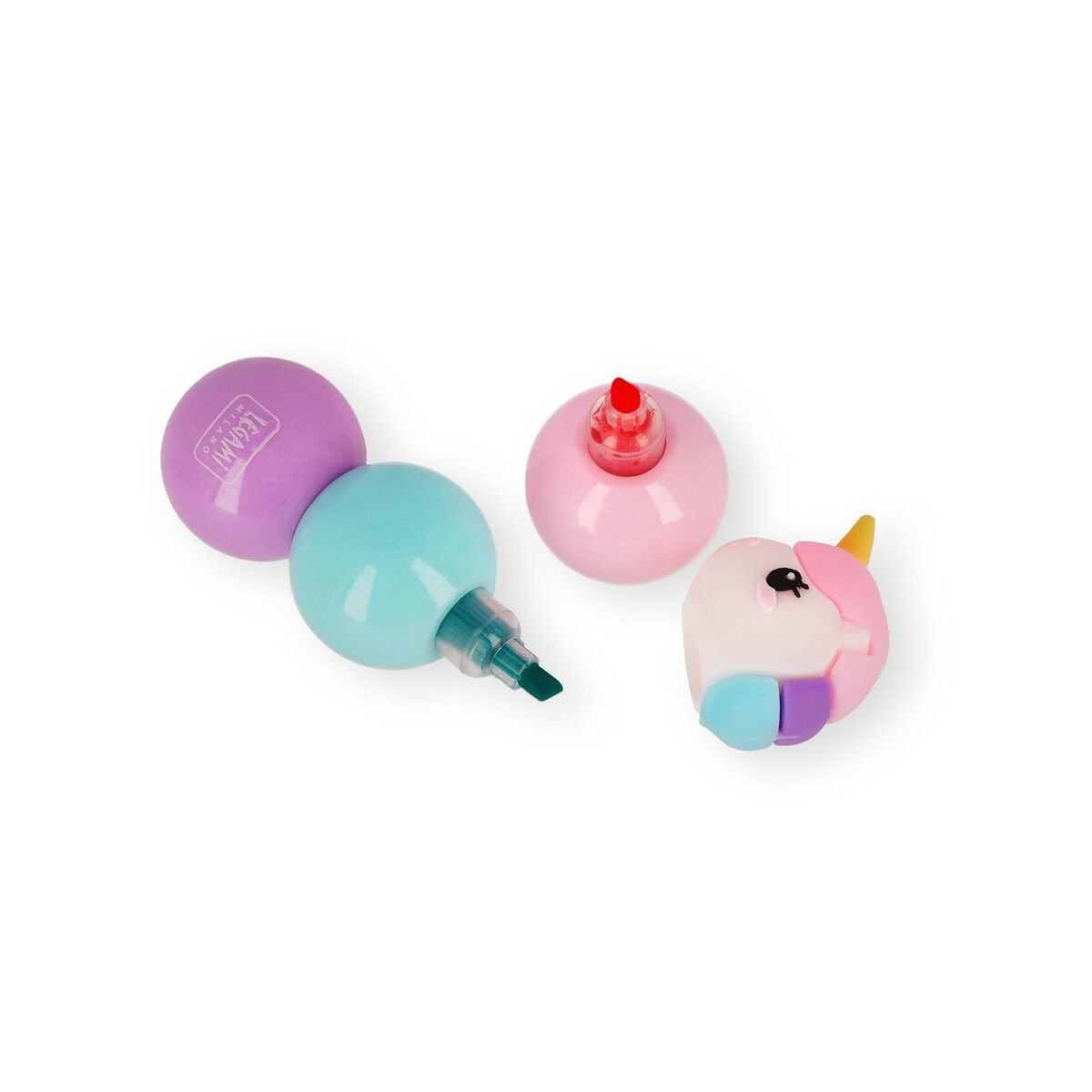 Legami - Textmarker 3-in-1 Unicorn