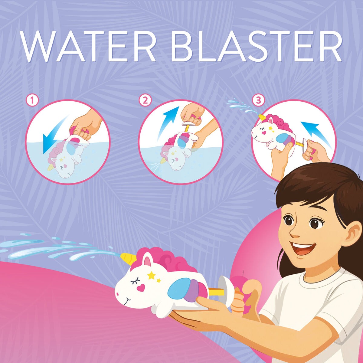Legami - Wasserpistole Unicorn 65ml