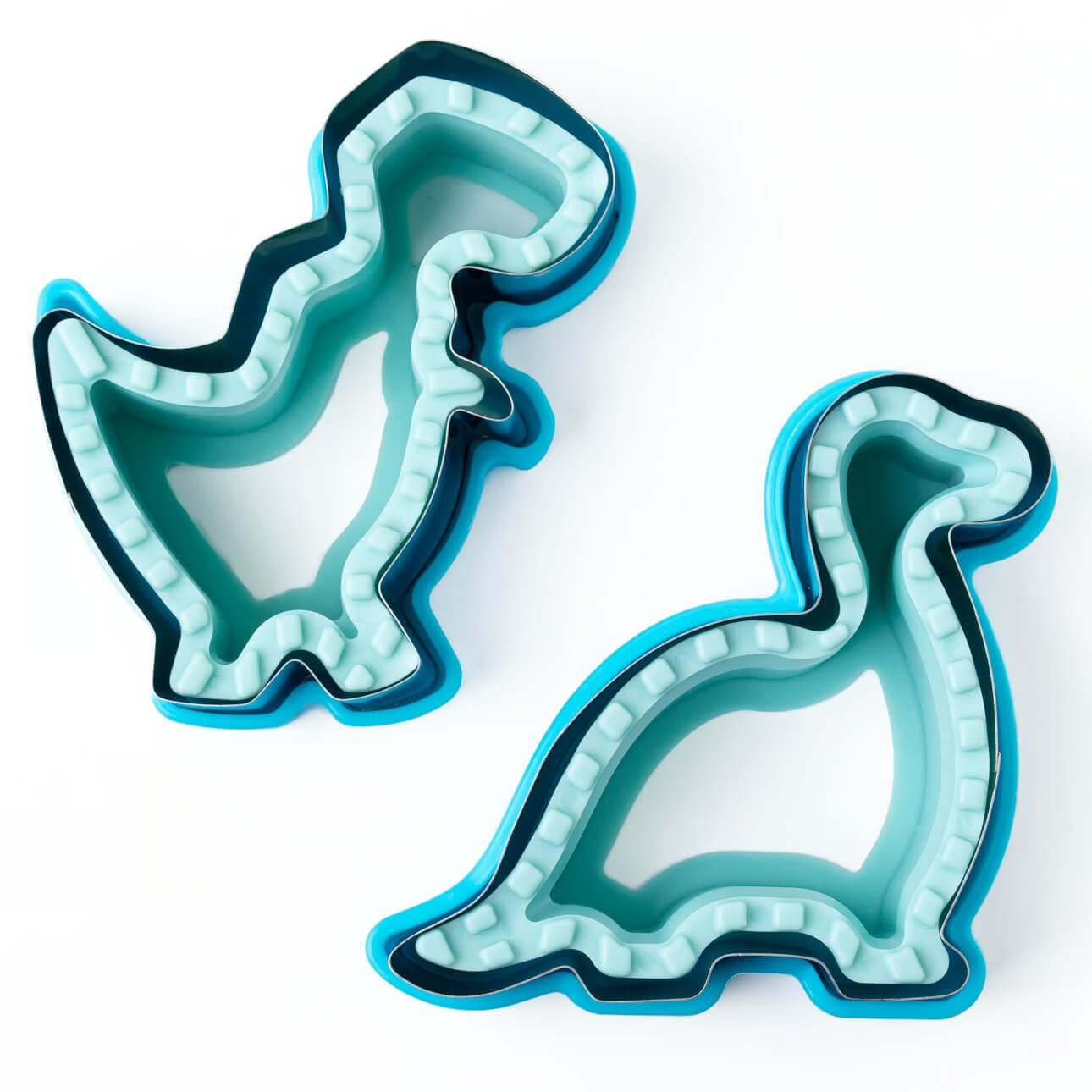 LEKKABOX - Dino Ausstecher für gefüllte Sandwiches, 2er Set
