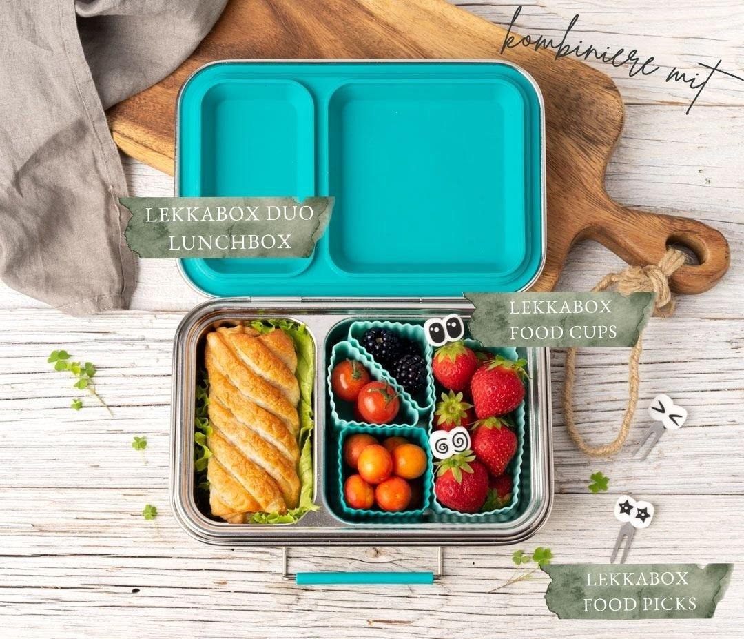 LEKKABOX - Bento Förmchen 2er Set Ocean