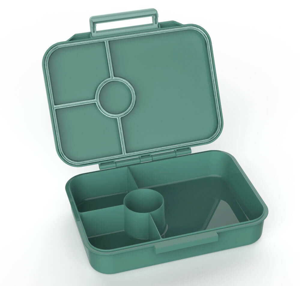 LEKKABOX - Classic Lunchbox Forest mit 4 Fächern