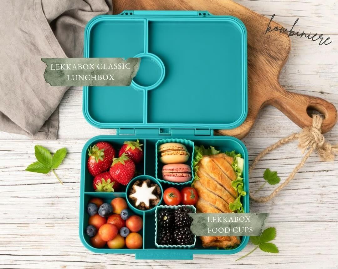 LEKKABOX - Bento Förmchen 4er Set Ocean
