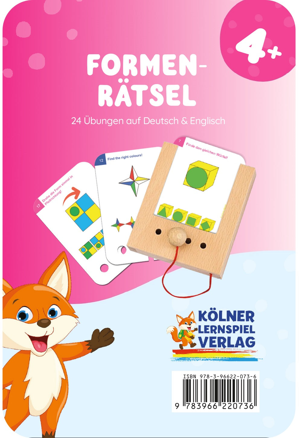 Kölner Lernspielverlag - Kartensatz Formenrätsel ab 4