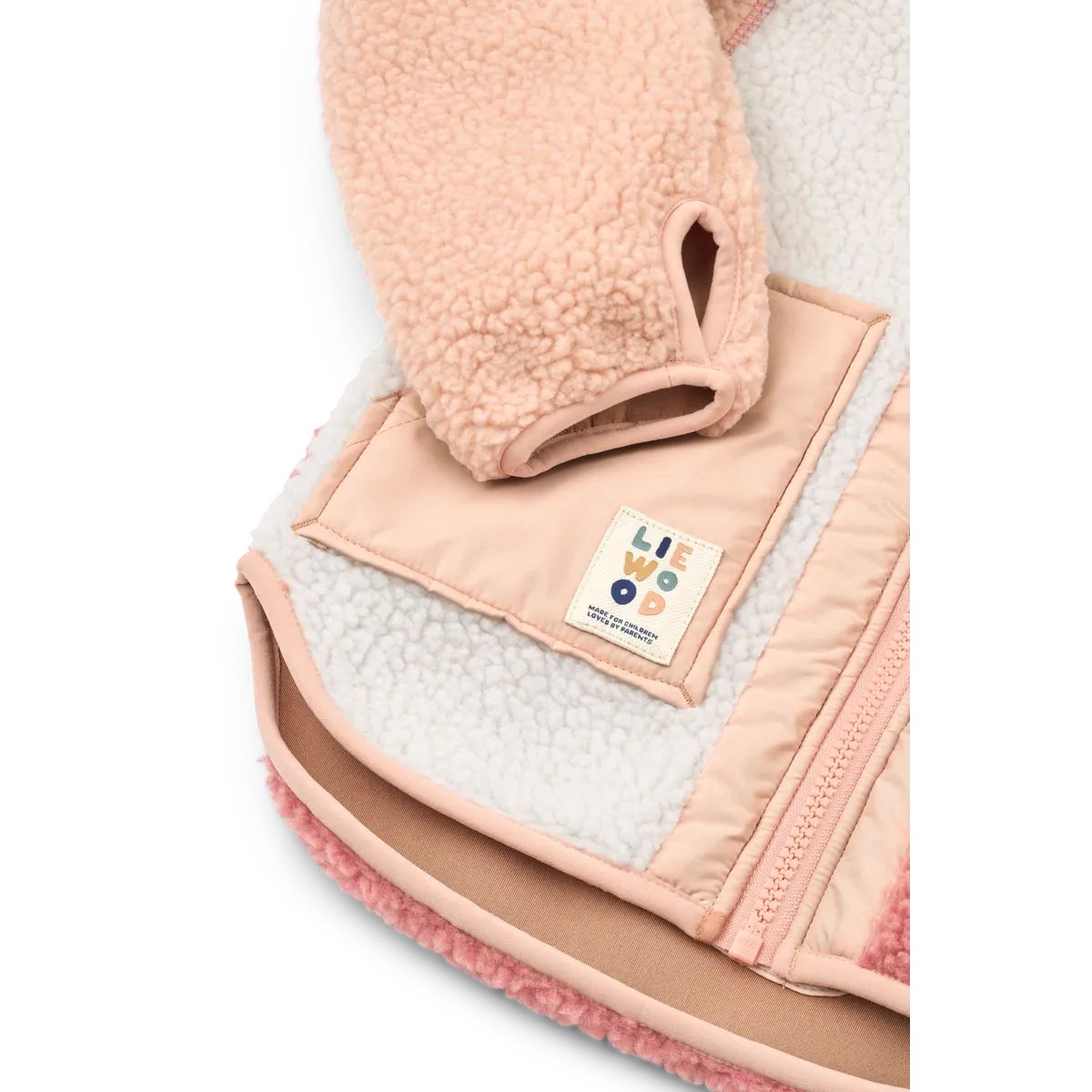 Liewood - Jacke Noam Pile Dusty rose multi mix