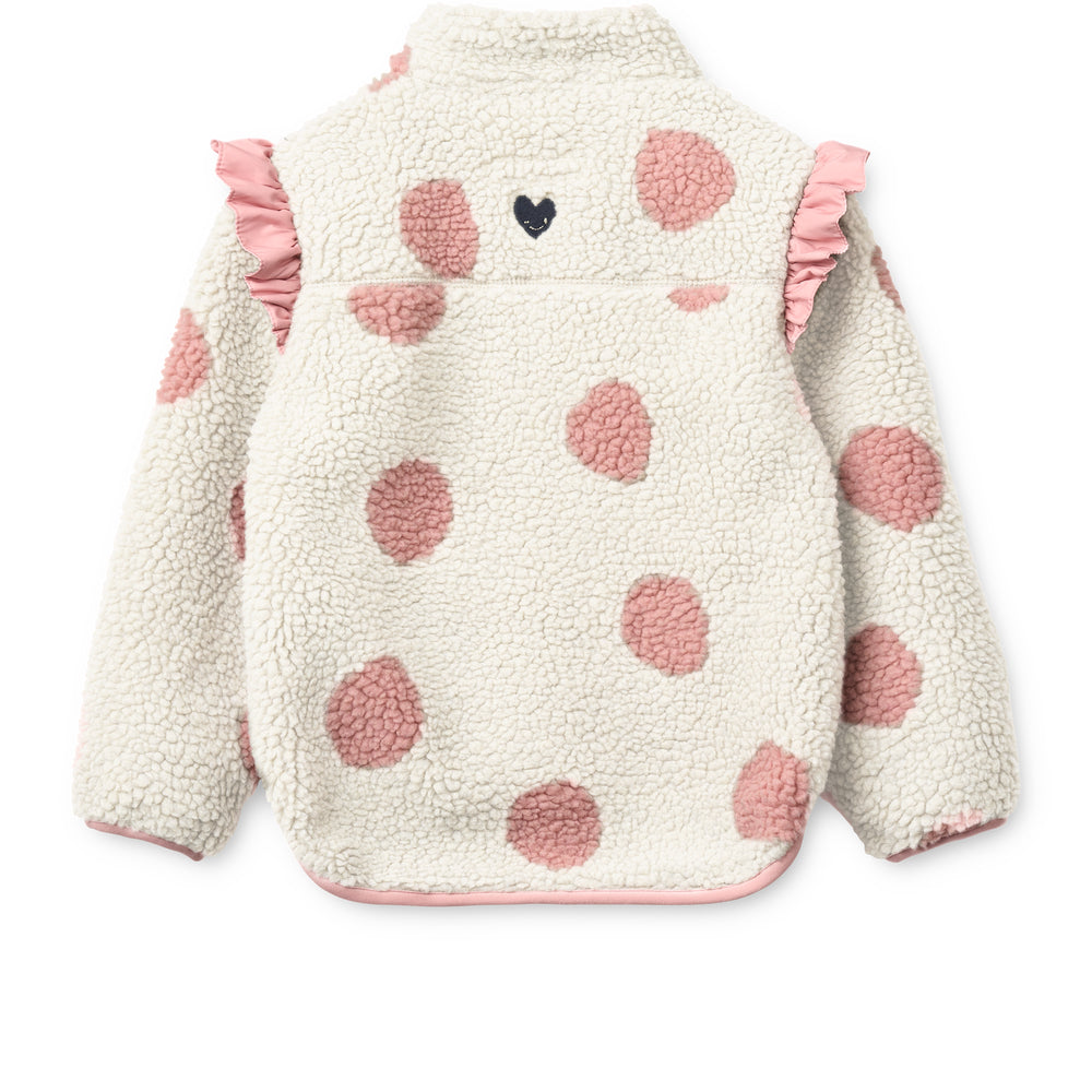 Liewood - Jacke Noam Spot dot Sandy / Rose blush mix