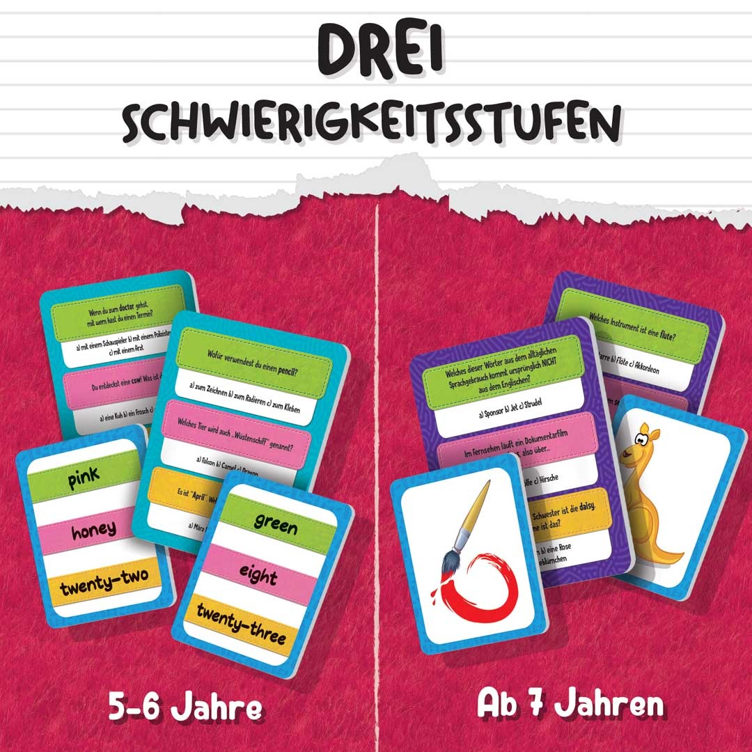 Lisciani - Talentschule: Das Englischquiz