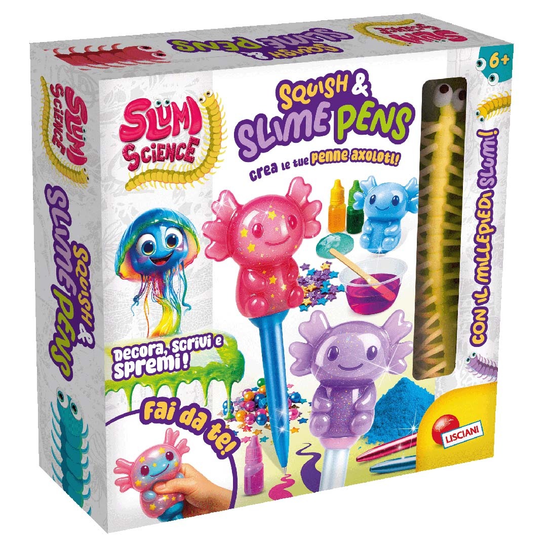 Lisciani - Slumi Science: Squish & Slime Pens