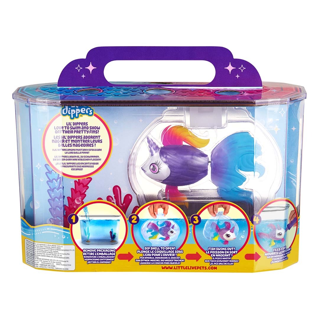 Little Live Pets - Fisch "Lil’ Dippers - Unicornsea"