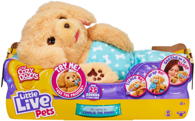 Little Live Pets - Hundewelpe Cozy Dozy Charlie