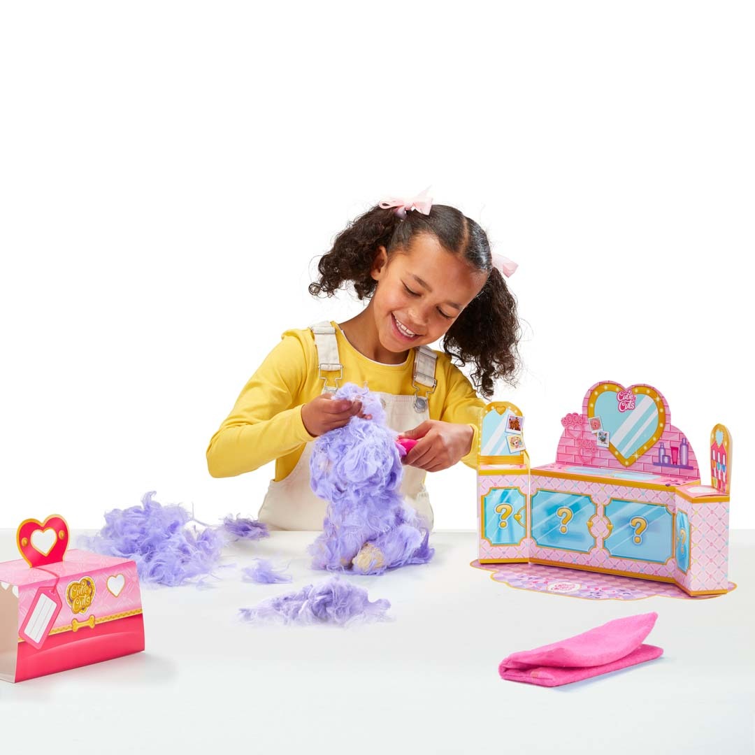 Little Live Pets - Hundesalon "Scruff-a-Luvs Cutie Cuts" lila