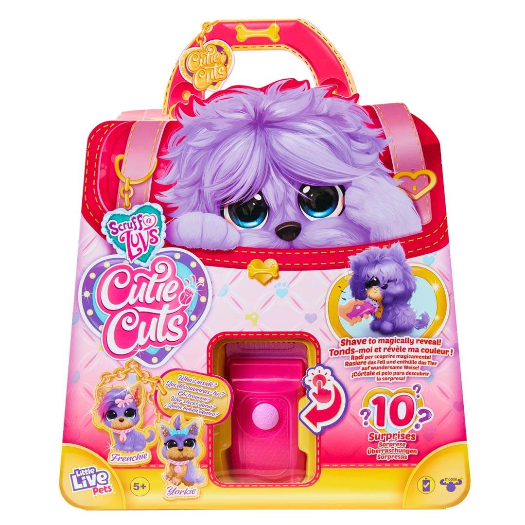 Little Live Pets - Hundesalon "Scruff-a-Luvs Cutie Cuts" lila