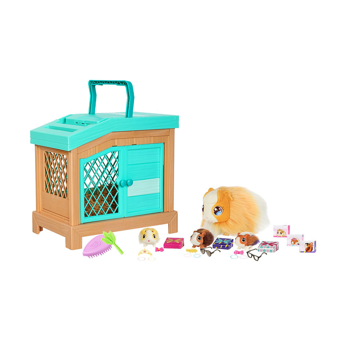 Little Live Pets - Interaktives Mamameerschweinchen mit Stall