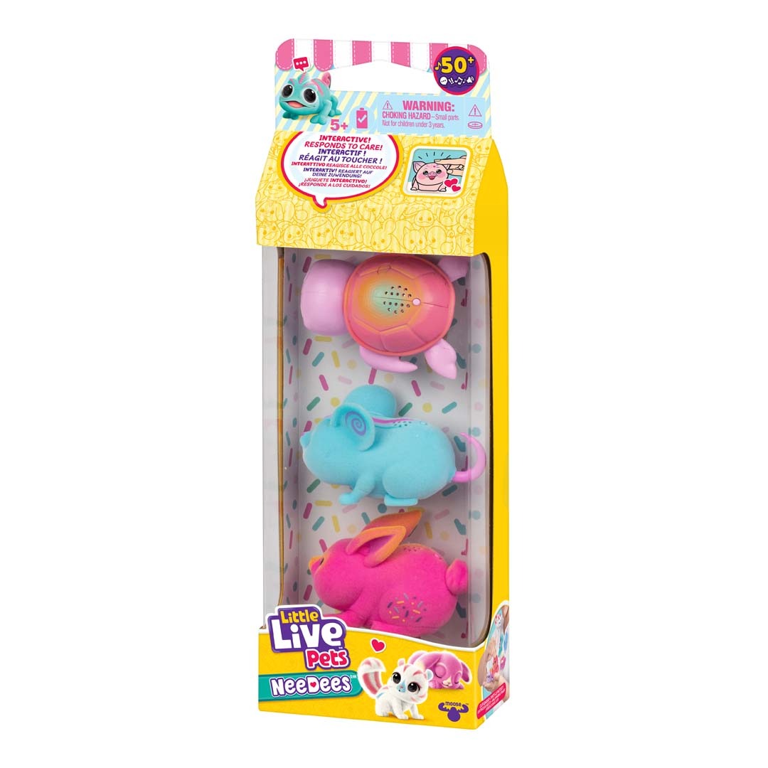 Little Live Pets - Interaktives Haustier "NeeDees" 3er-Pack