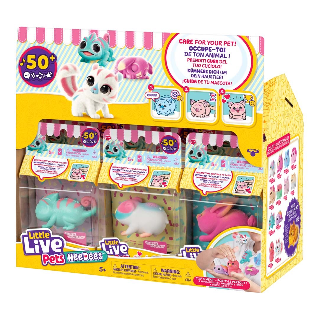 Little Live Pets - Interaktives Haustier "NeeDees" Serie 2 1 Stk.