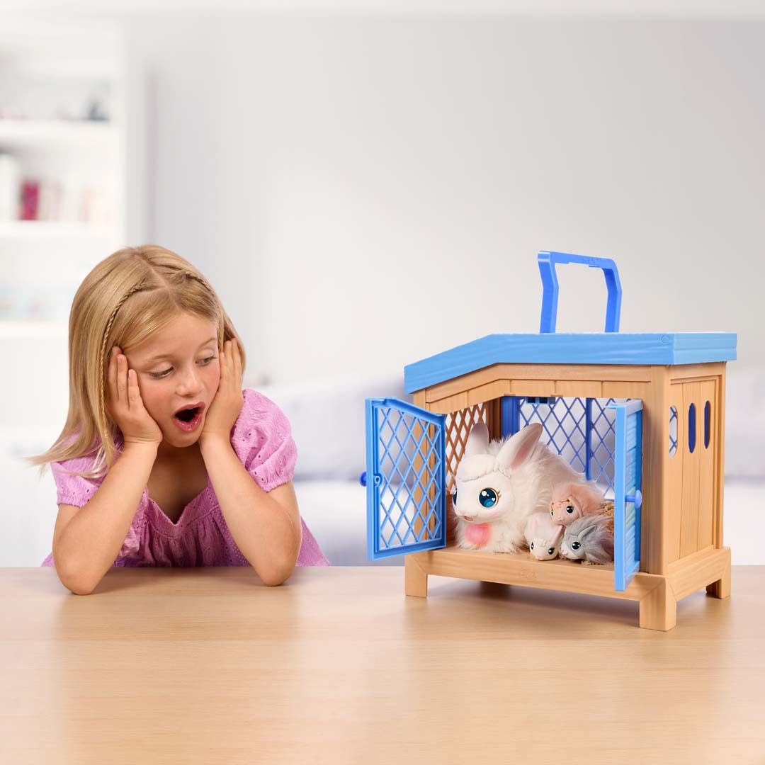 Little Live Pets - Interaktiver Mamahase mit Stall