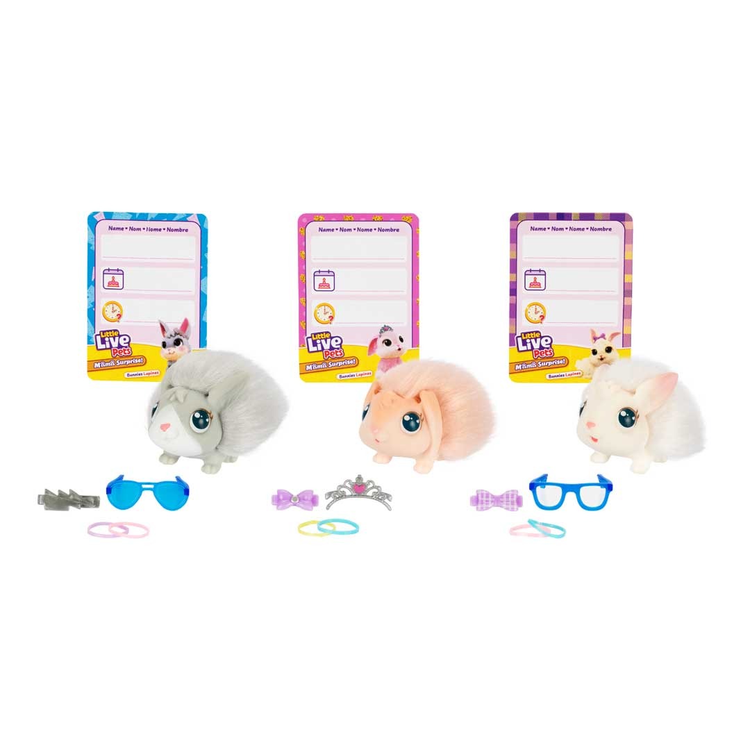 Little Live Pets - Interaktiver Mamahase mit Stall