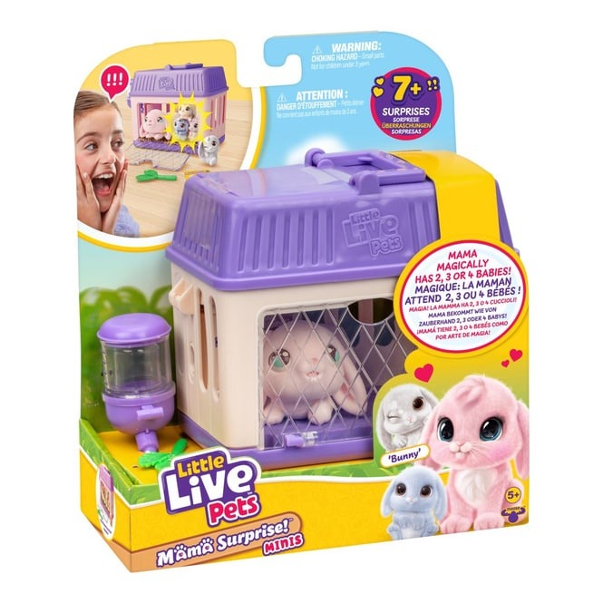 Little Live Pets - Mama Suprise Minis "Hase" Lila