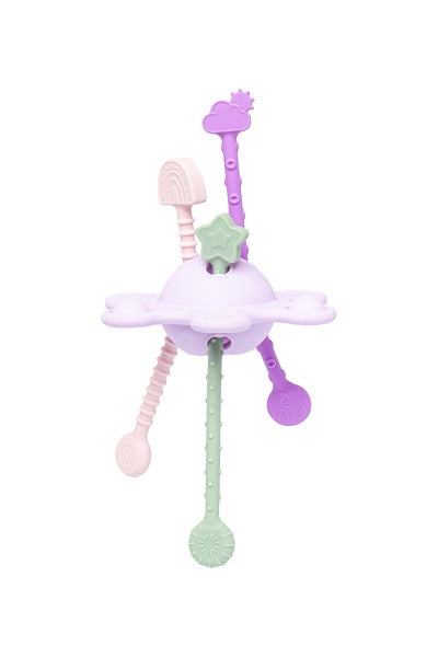 Little L - Sensorikspiel Silikon Ufo klein Lila