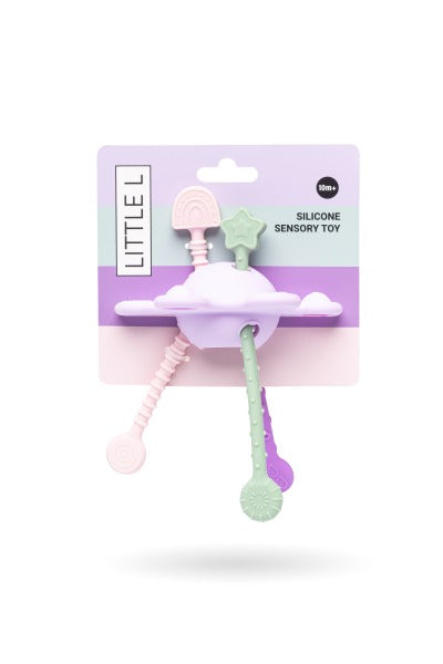 Little L - Sensorikspiel Silikon Ufo klein Lila