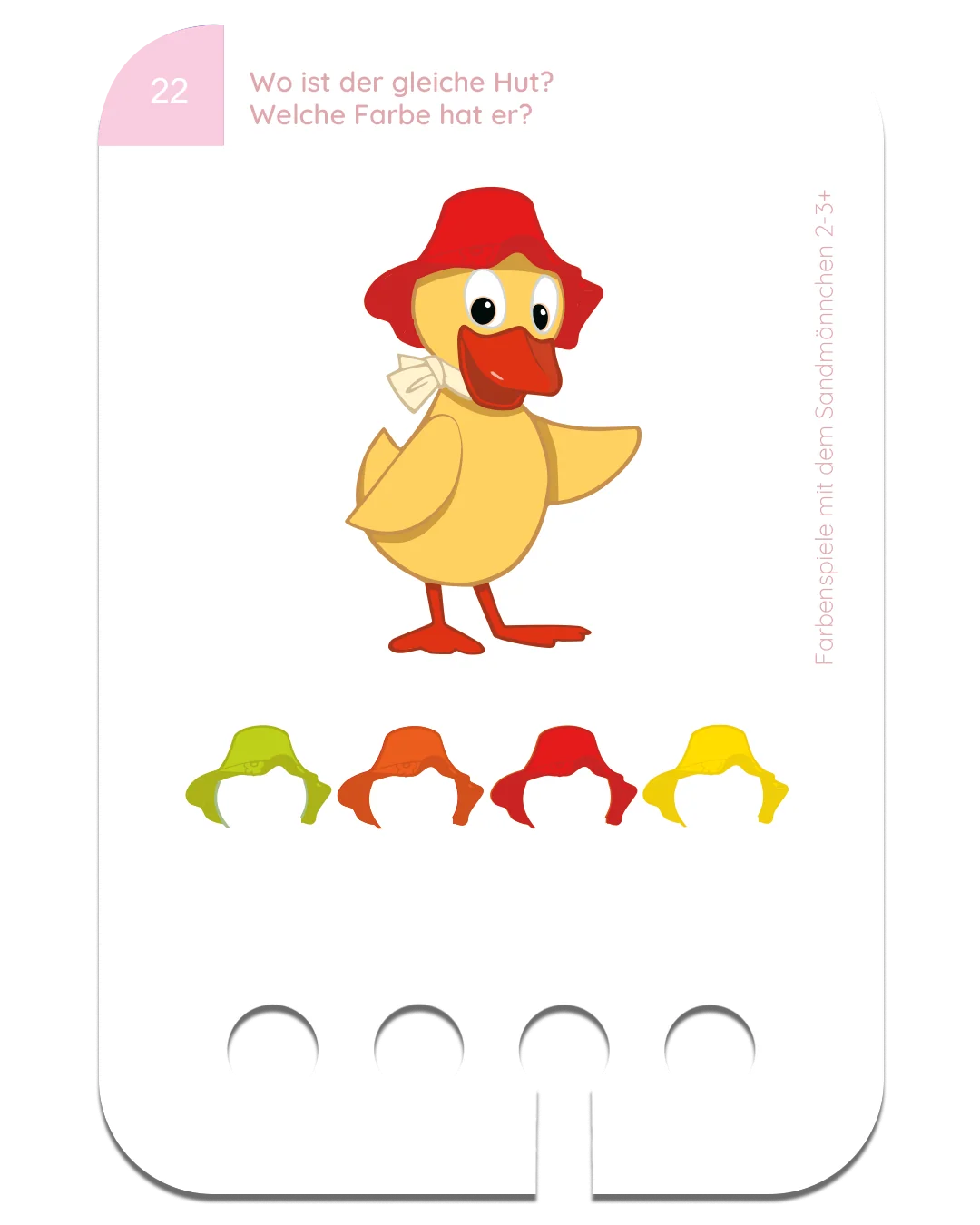 Kölner Lernspielverlag - Kartensatz Farbenspiele Sandmännchen 2-3