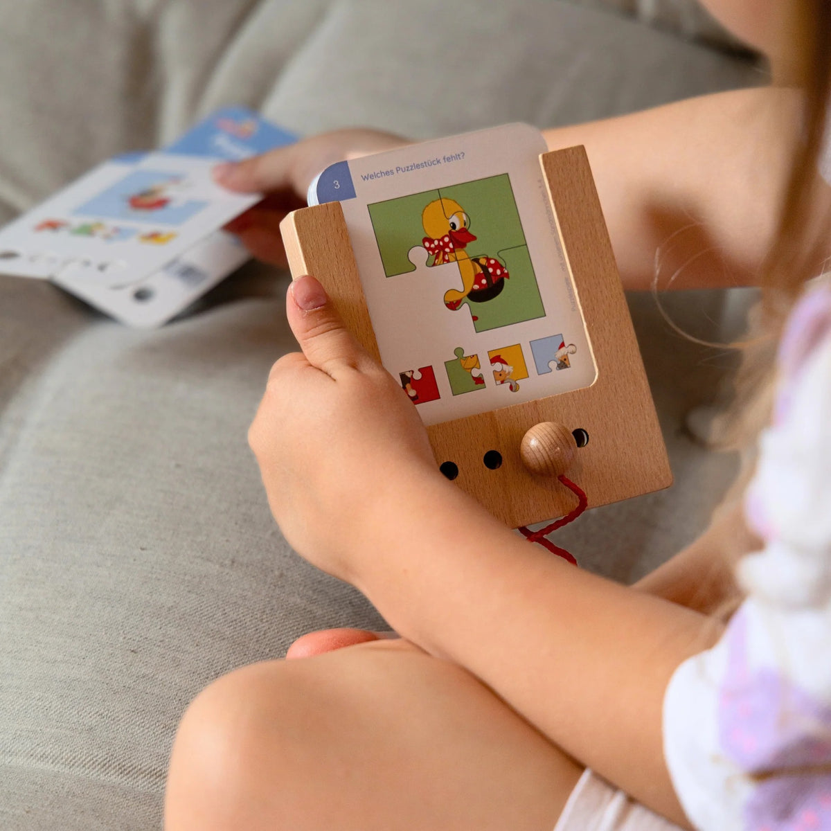Kölner Lernspielverlag - Kartensatz Puzzlespiele Sandmännchen 3-4