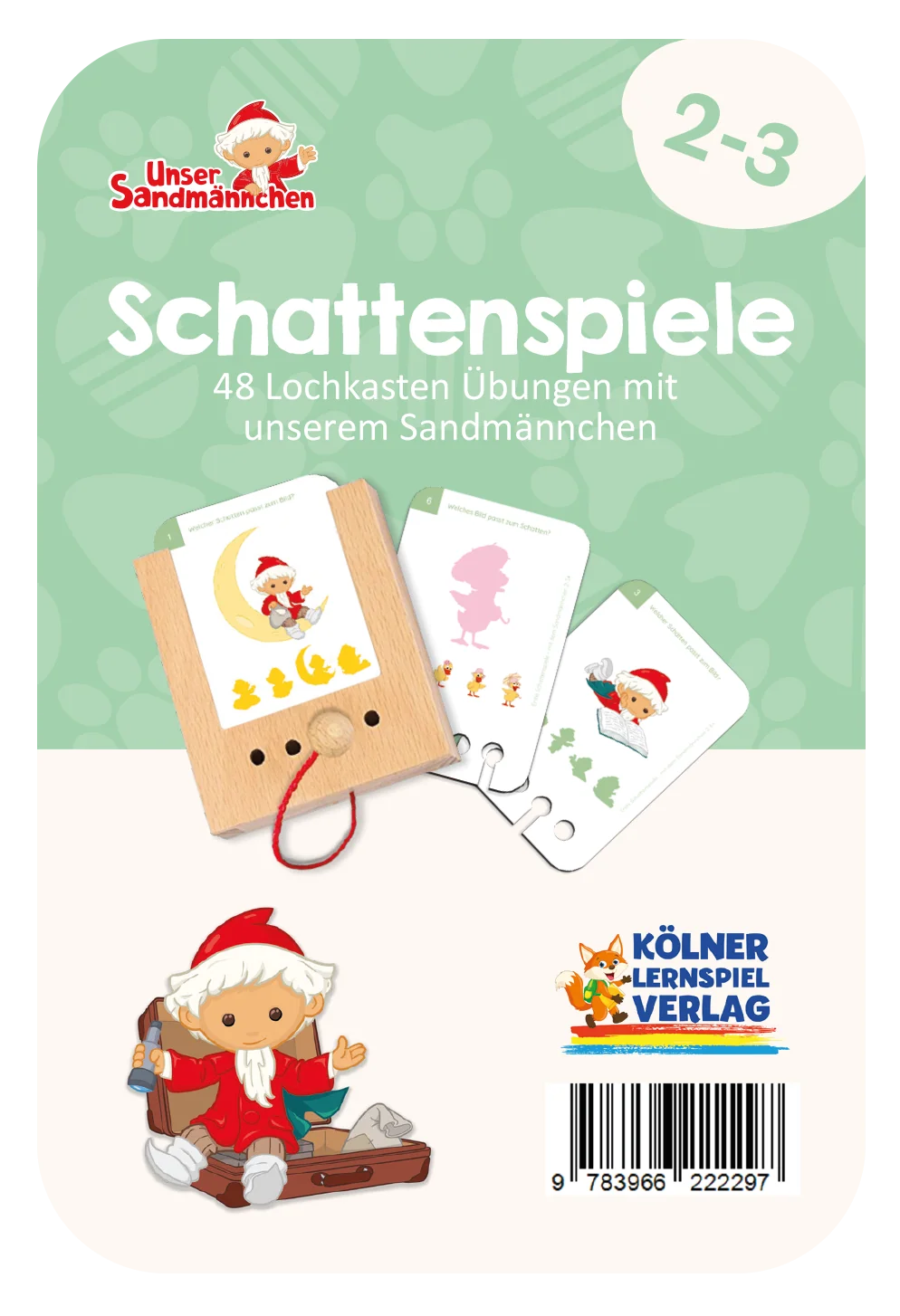 Kölner Lernspielverlag - Kartensatz Schattenspiele Sandmännchen 2-3