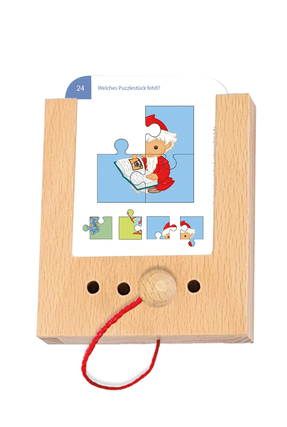 Kölner Lernspielverlag -  Lochkasten Starterset Sandmännchen 2-4 Jahre