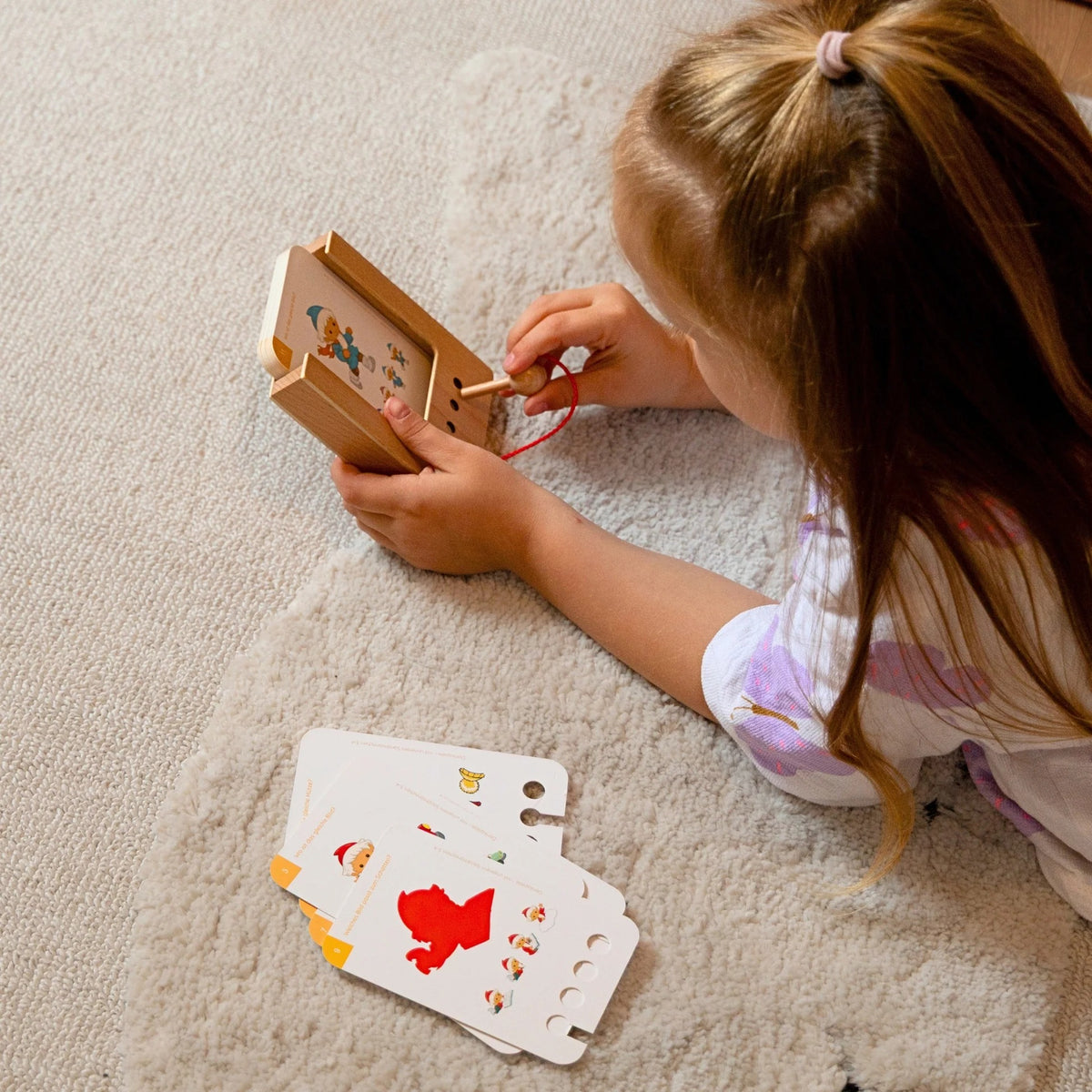 Kölner Lernspielverlag -  Lochkasten Starterset Sandmännchen 2-4 Jahre