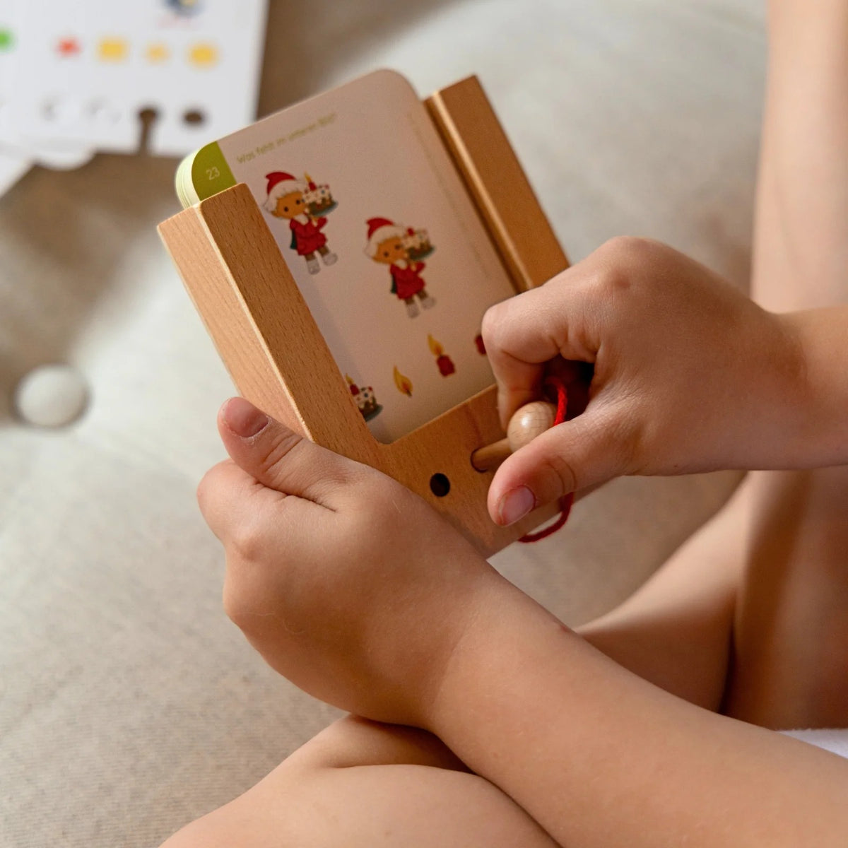 Kölner Lernspielverlag -  Lochkasten Starterset Sandmännchen 2-4 Jahre
