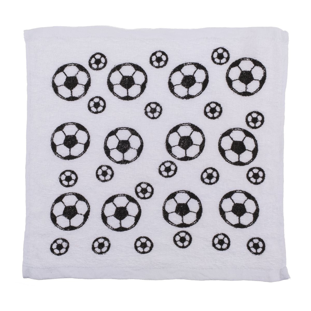 Out of the blue - Magisches Handtuch Fußball 30x30cm