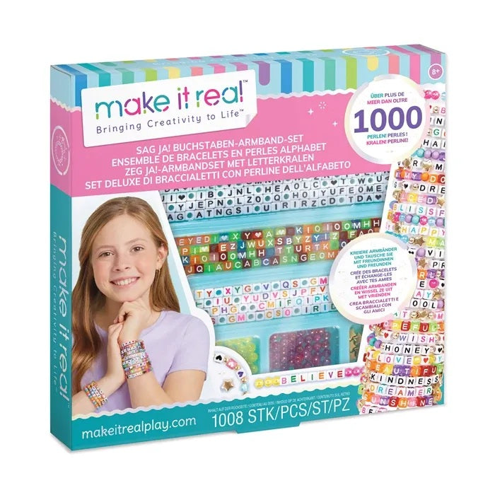 make it real - DIY Armbänder Buchstaben-Set