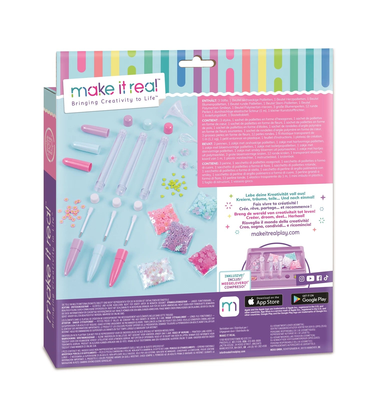 make it real - DIY Glitzerstifte