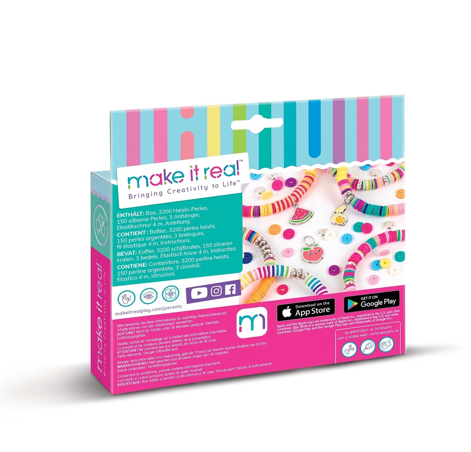 make it real - Heishi Perlenbox
