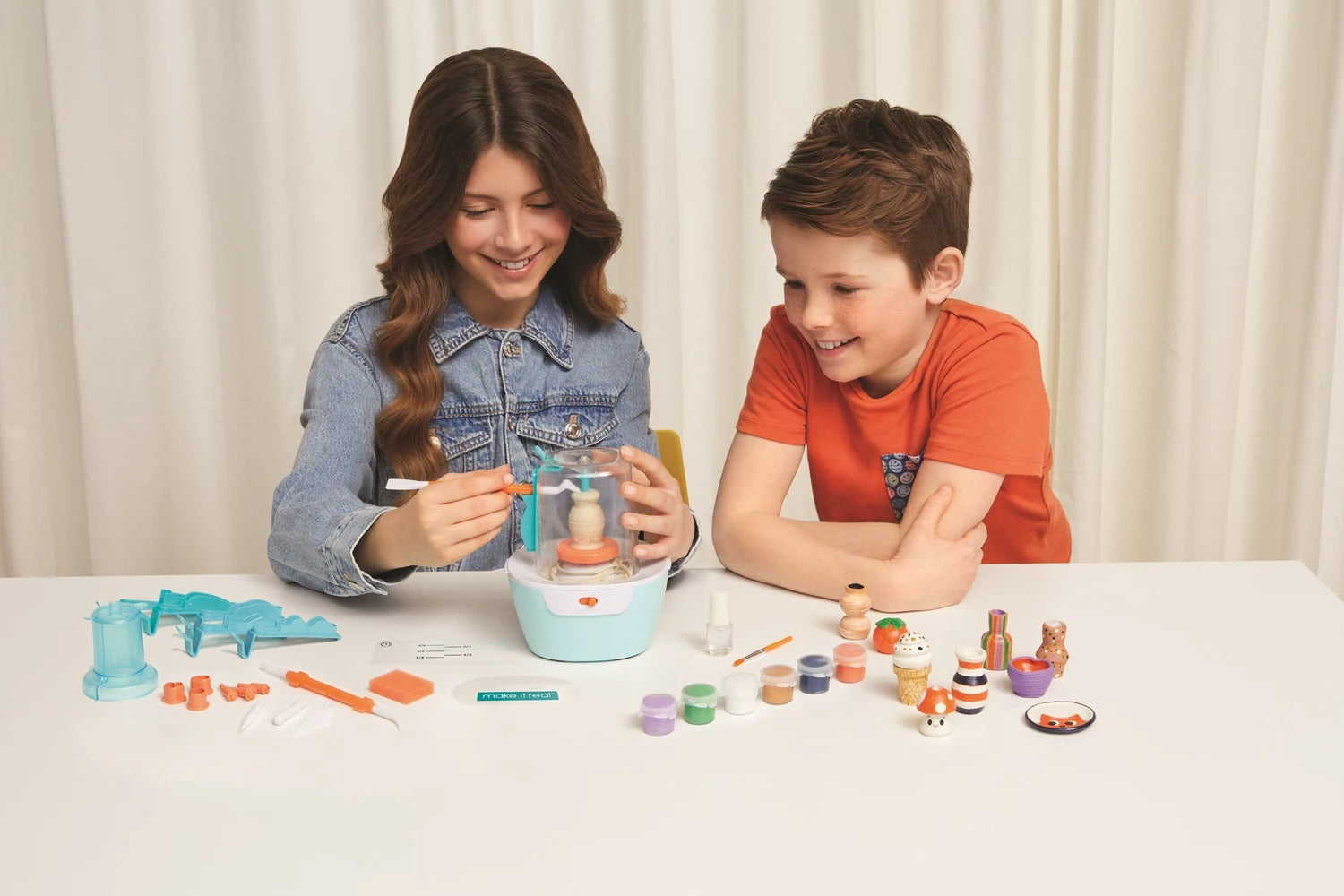 make it real - Mini Töpferstudio Deluxe Set