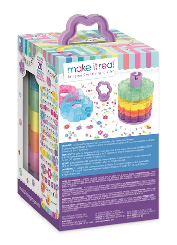 make it real - Perlenbox Flower Tower