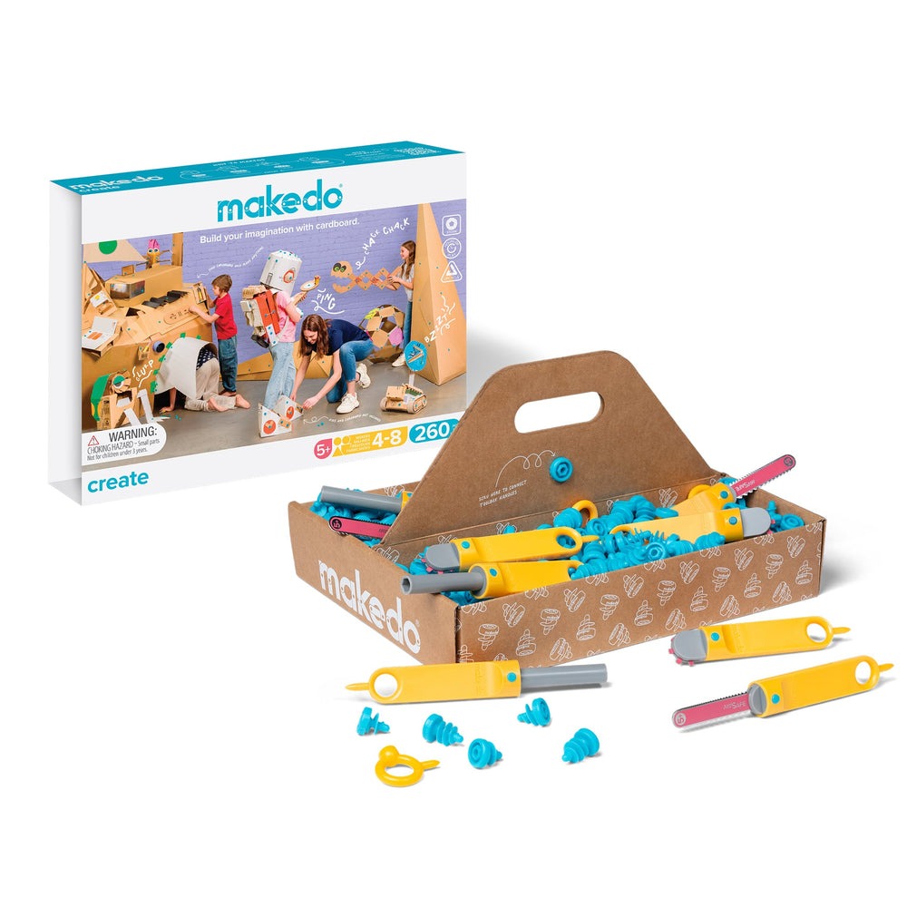 makedo - Create Kit: Karton-Bauset groß