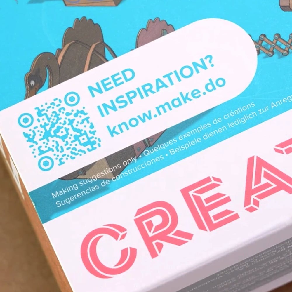 makedo - Create Kit: Karton-Bauset groß