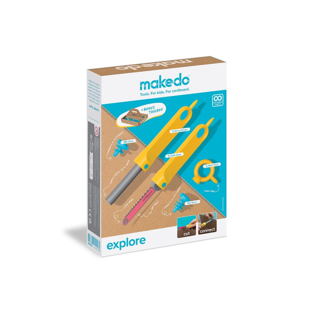 makedo - Explore Kit: Karton-Bauset klein