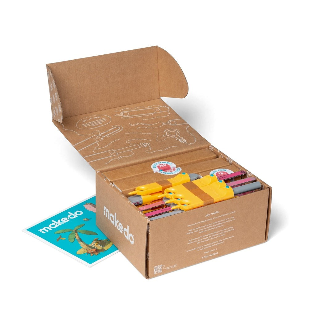 makedo - Invent Kit: Karton-Bauset extra groß