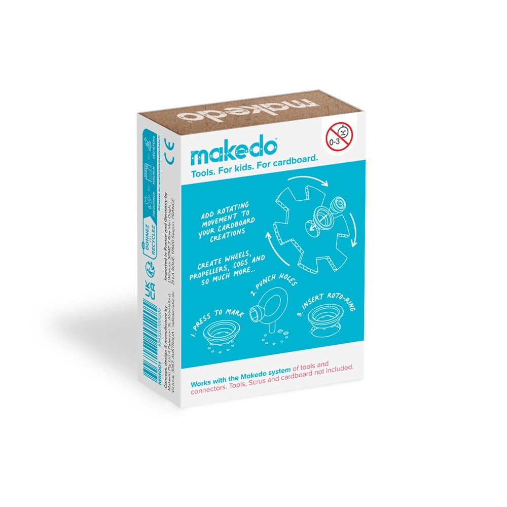 makedo - Roto-Ring: Drehbares Verbindungselement