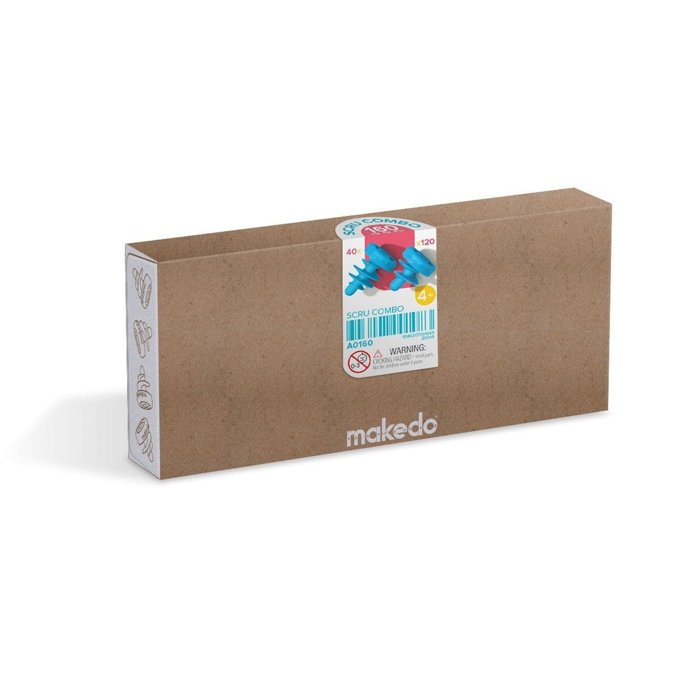 makedo - Scru Combo: Karton-Verbinder basic & stark