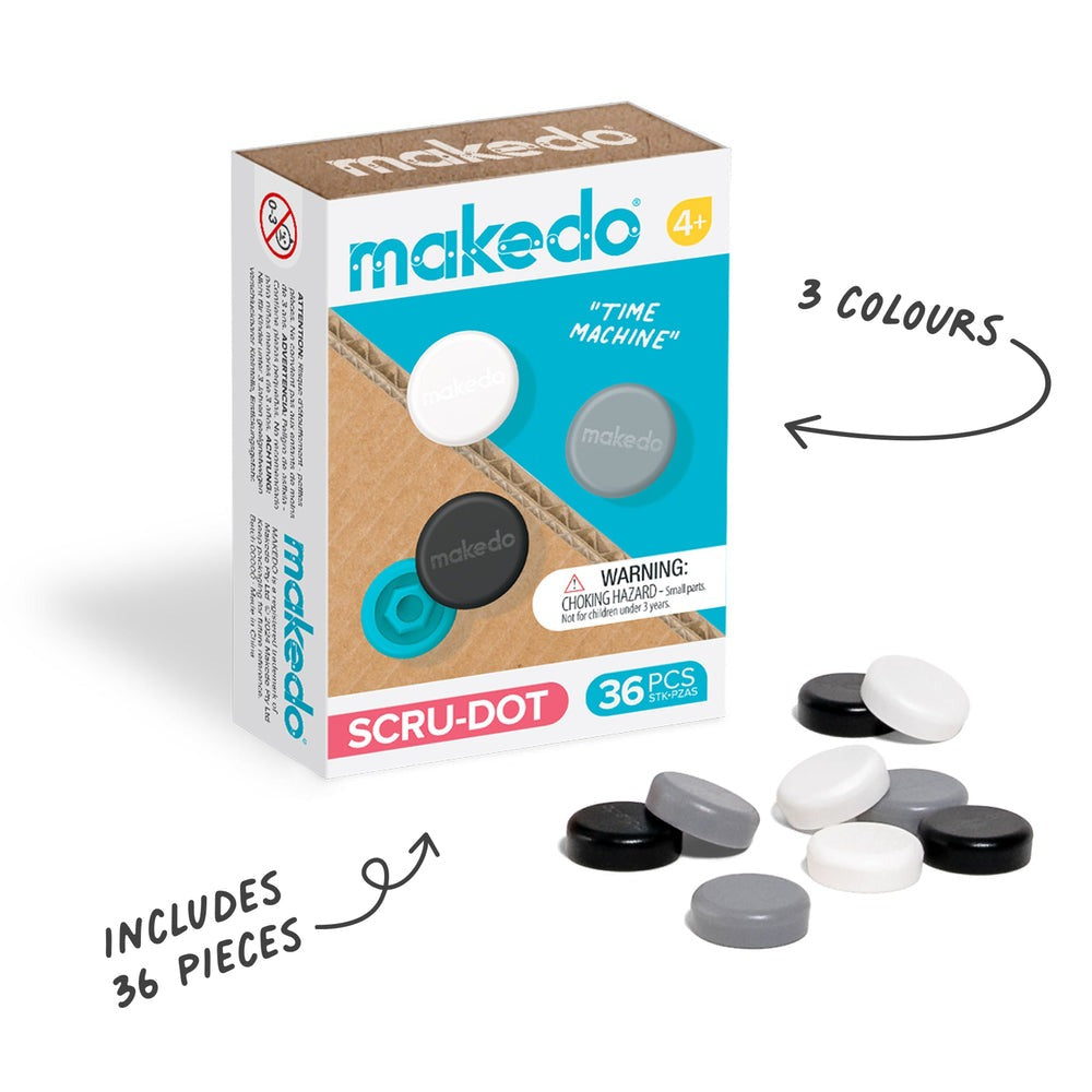 makedo - Scru Dot: Dekokappen "Time Machine"